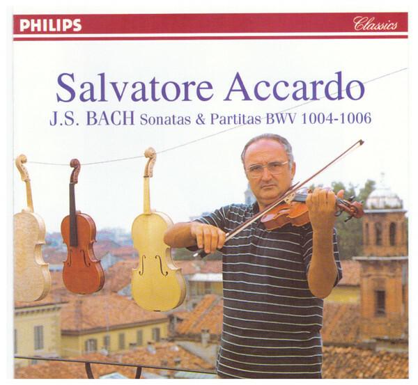 Johann Sebastian Bach, Salvatore Accardo - Sonatas & Partitas BWV 1004-1006 État correct -  reconditionné disponible sur Label Emmaüs